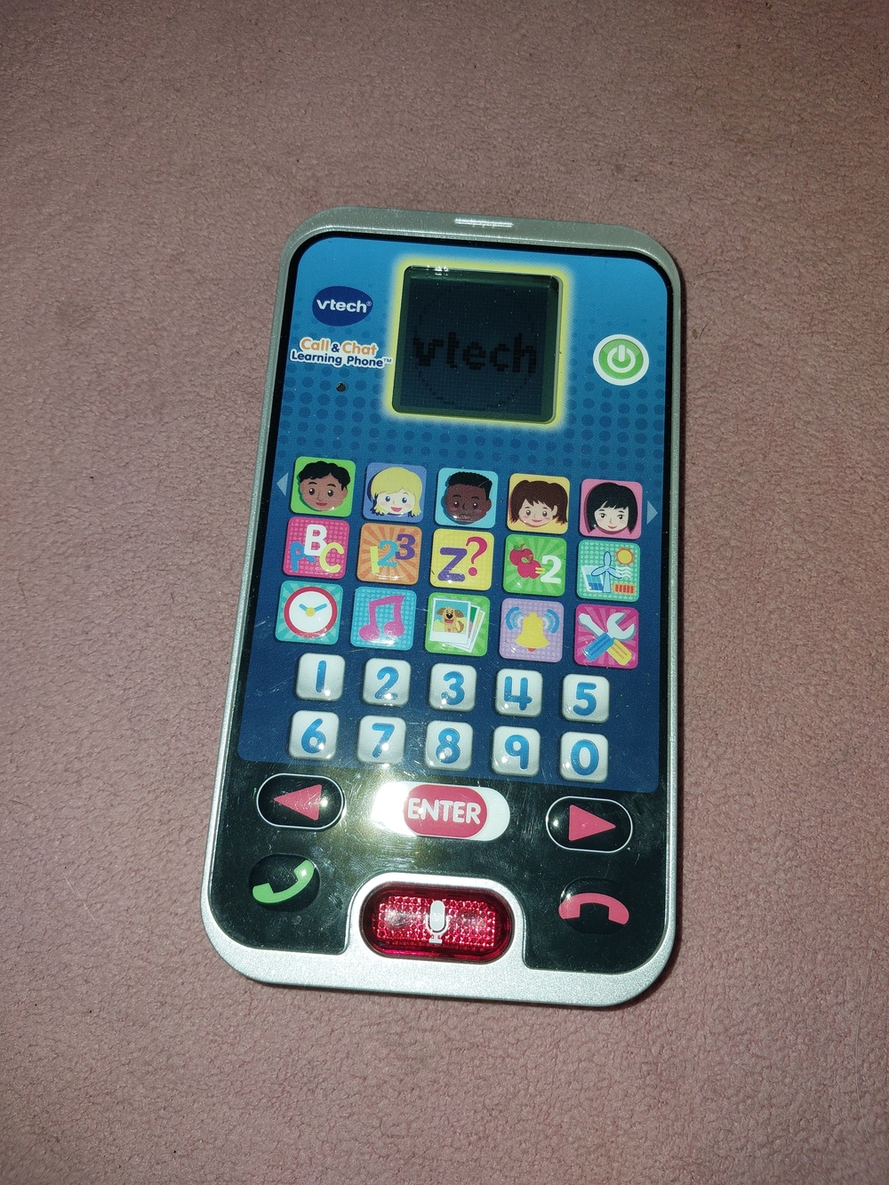 VTech Kids Learning Phone - Blue